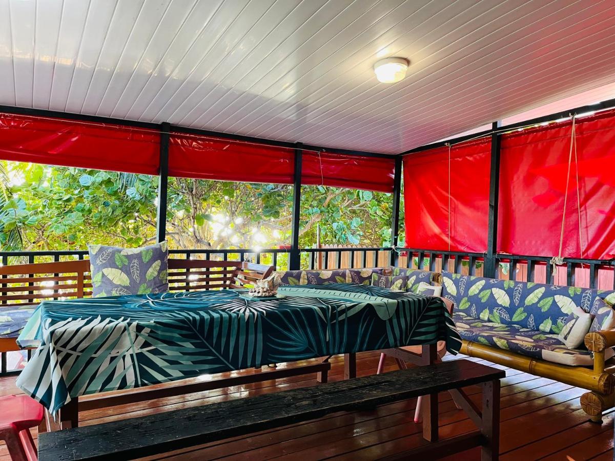 Moorea Temae Bungalow Lory Bord De Mer Extérieur photo